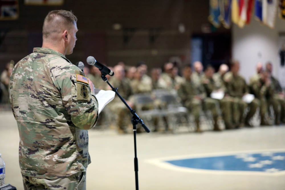Closing Remarks: 38th TC Change of Command 2024