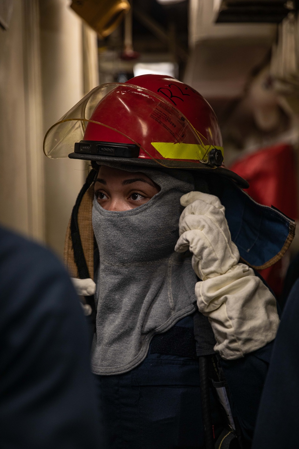 USS Laboon (DDG 58) Conducts Routine Maintenance in the Red Sea