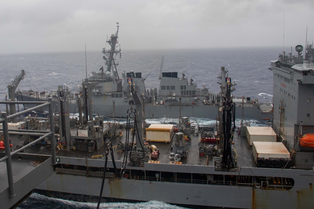 Theodore Roosevelt Fueling-at-Sea