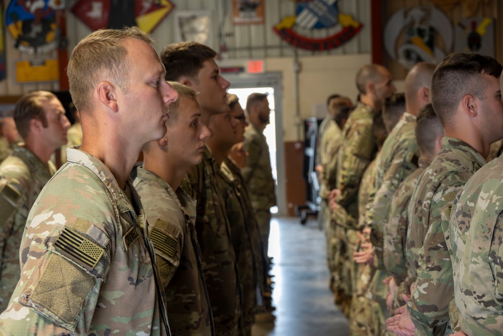 Dvids - Images - Task Force Paxton Arrow Company Patching Ceremony 