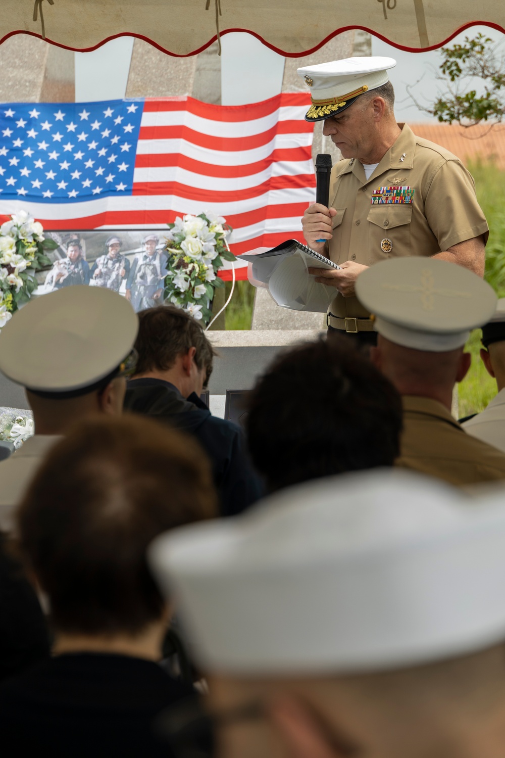 Shikina family host U.S. service members at the 79th anniversary Ishigaki Memorial Ceremony