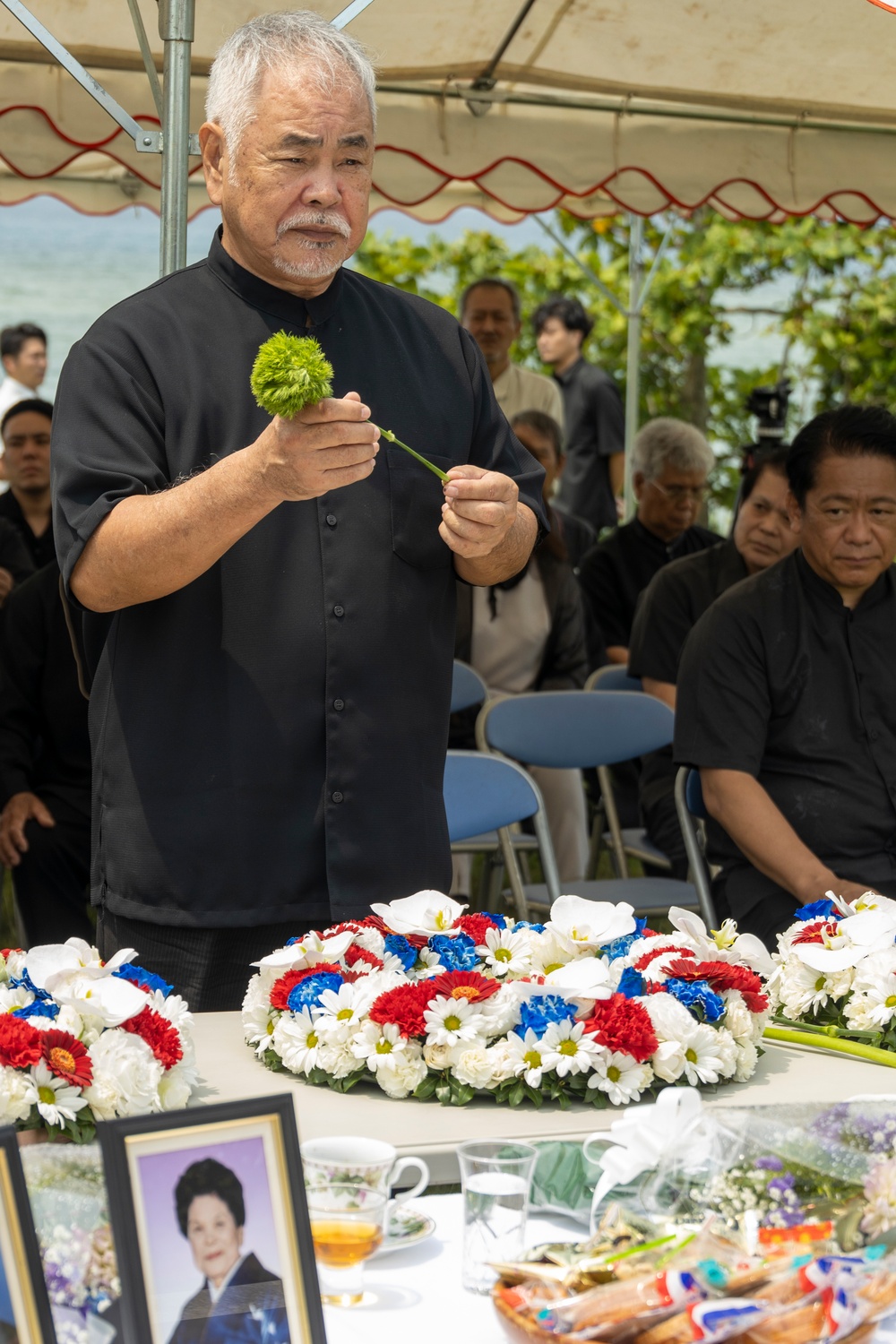 Shikina family host U.S. service members at the 79th anniversary Ishigaki Memorial Ceremony