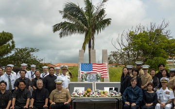 Ishigaki locals memorialize U.S. Aircrew lives lost in WWII