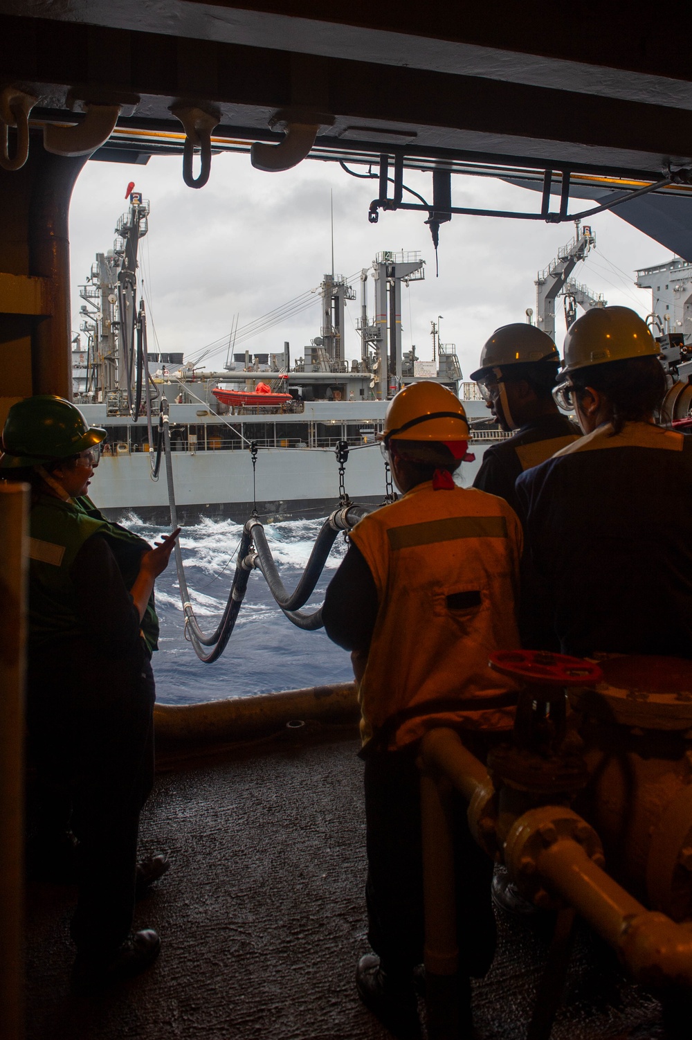 Theodore Roosevelt Fueling-at-Sea