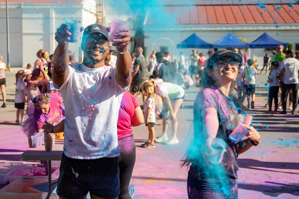 Color Fun Run For Month Of The Military Child