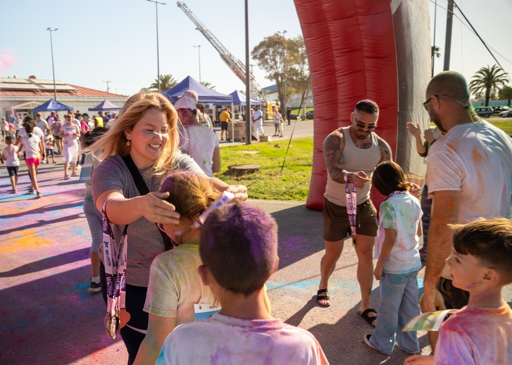 Color Fun Run For Month Of The Military Child