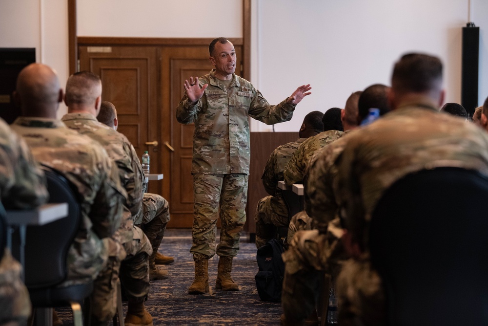 USAFE-AFAFRICA leadership hosts first sergeant symposium at Ramstein AB