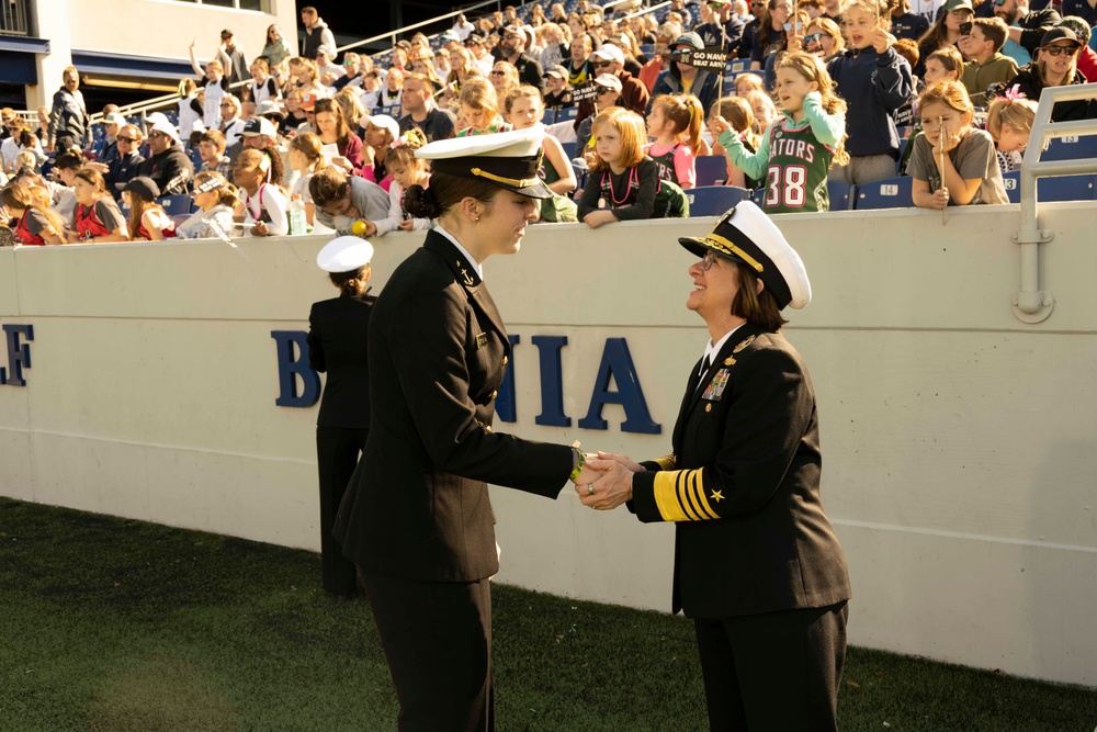 CNO attends Army vs. Navy Women's Lacrosse