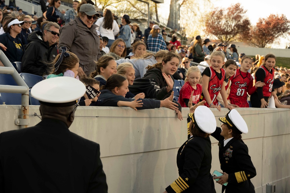CNO attends Army vs. Navy Women's Lacrosse