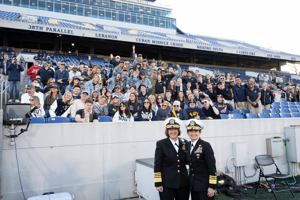 CNO attends Army vs. Navy Women's Lacrosse