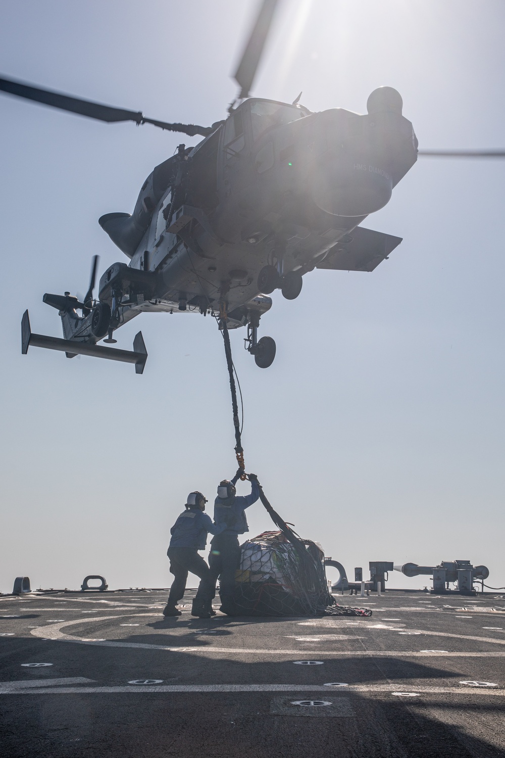 USS Laboon Conducts Flight Quarters in the Gulf of Aden