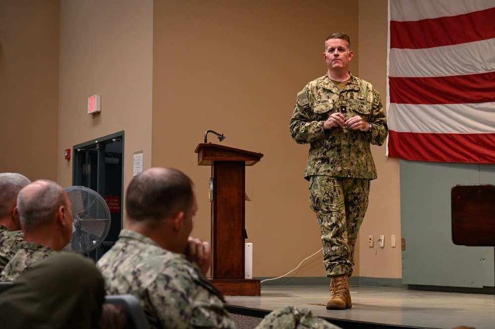 All Hands Call with Vice Commander 4th Fleet