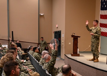 All Hands Call with Vice Commander 4th Fleet