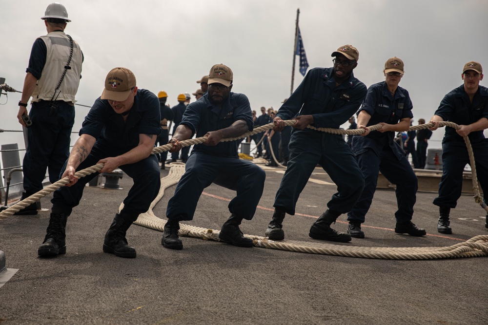 USS Laboon (DDG 58) Conducts Sea and Anchor Detail