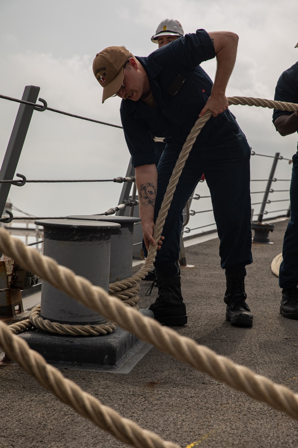 USS Laboon (DDG 58) Conducts Sea and Anchor Detail