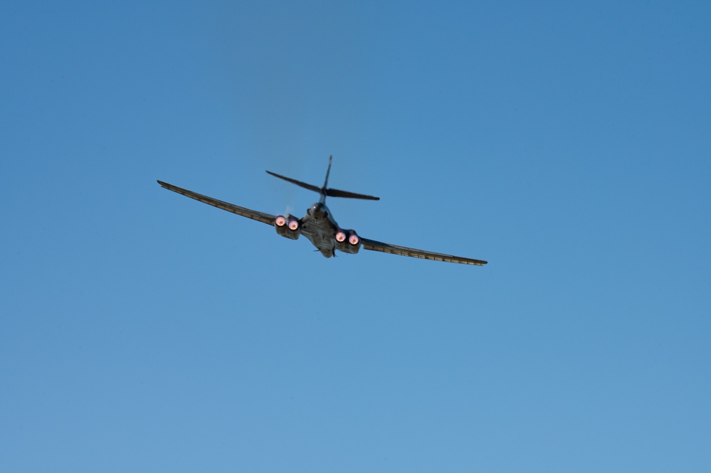 B-1Bs take off from Morón during BTF 24-2