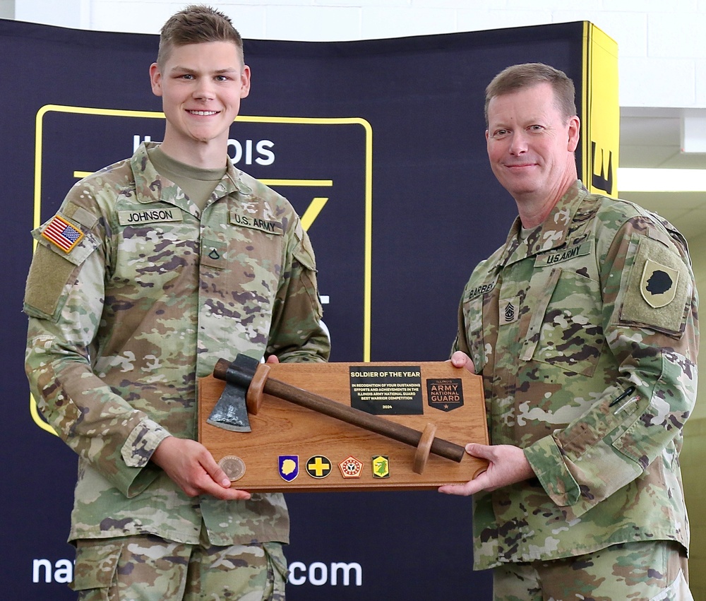 COLLEGE STUDENT FROM ARLINGTON HEIGHTS AND PEKIN POLICE OFFICER TAKE TOP HONORS IN ILLINOIS NATIONAL GUARD’S BEST WARRIOR COMPETITION