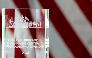 NSWCPD EEO Team Honored with the Disability Matters Workplace North America Award