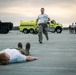 U.S. Marines participate in the Aircraft Rescue and Fire Fighter Rodeo on Marine Corps Base Quantico