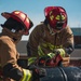 U.S. Marines participate in the Aircraft Rescue and Fire Fighter Rodeo on Marine Corps Base Quantico