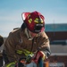 U.S. Marines participate in the Aircraft Rescue and Fire Fighter Rodeo on Marine Corps Base Quantico