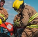 U.S. Marines participate in the Aircraft Rescue and Fire Fighter Rodeo on Marine Corps Base Quantico