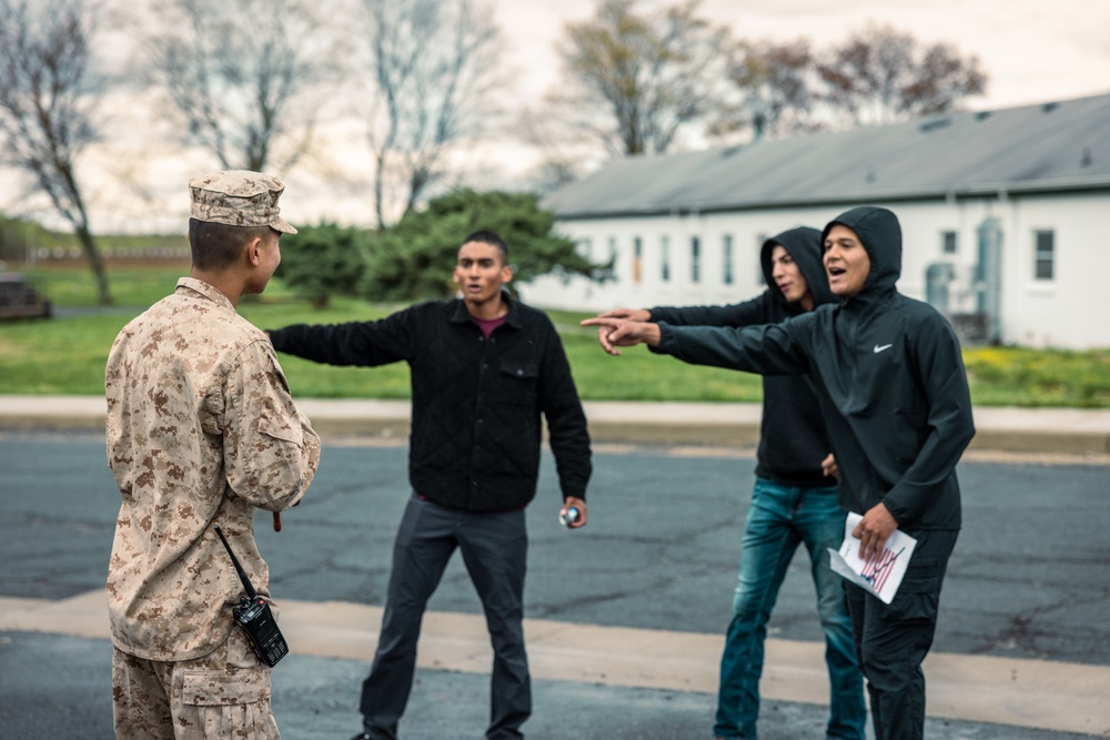 U.S. Marines with MSAU participate in their Culminating Event