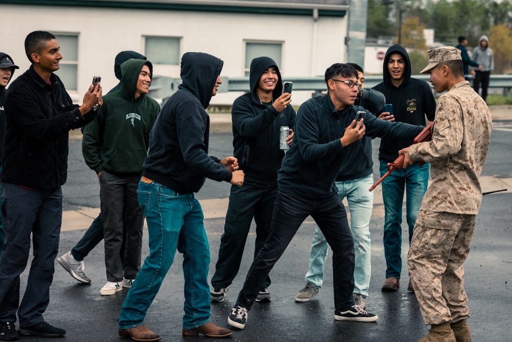 U.S. Marines with MSAU participate in their Culminating Event