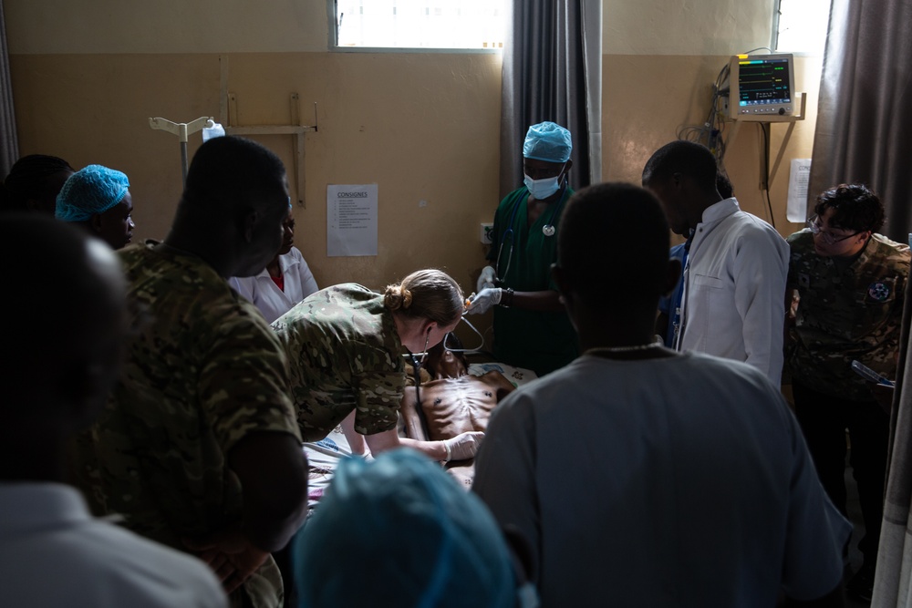 44th Medical Brigade participates in a Medical Readiness Exercise