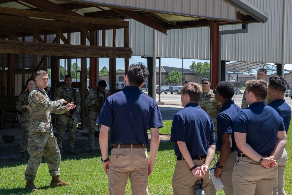 ROTC Det 158 visits 93 AGOW