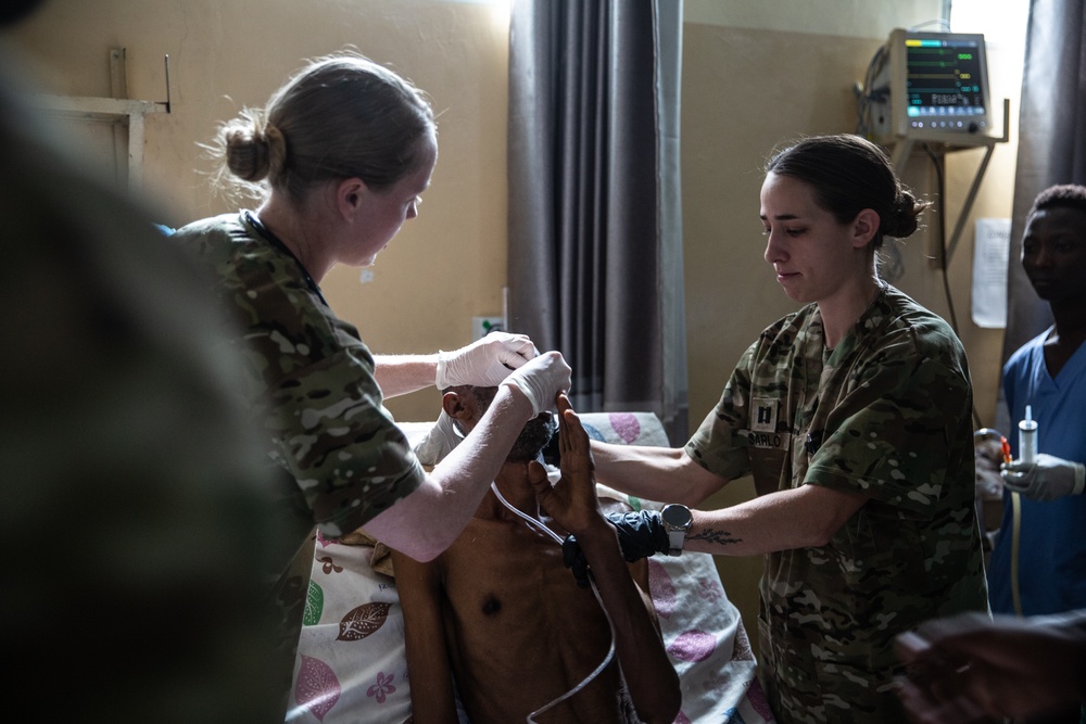 44th Medical Brigade participates in a Medical Readiness Exercise