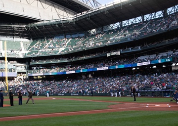 Seattle Mariners' &quot;Salute to Armed Forces&quot; game