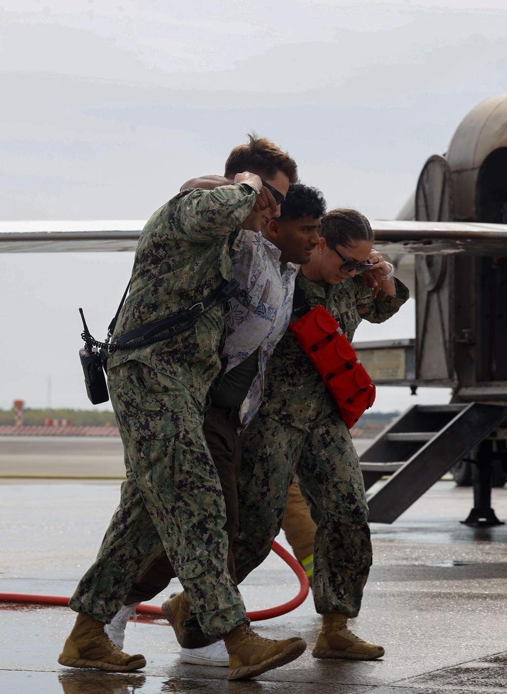 MCAS Cherry Point conducts a mass casualty exercise