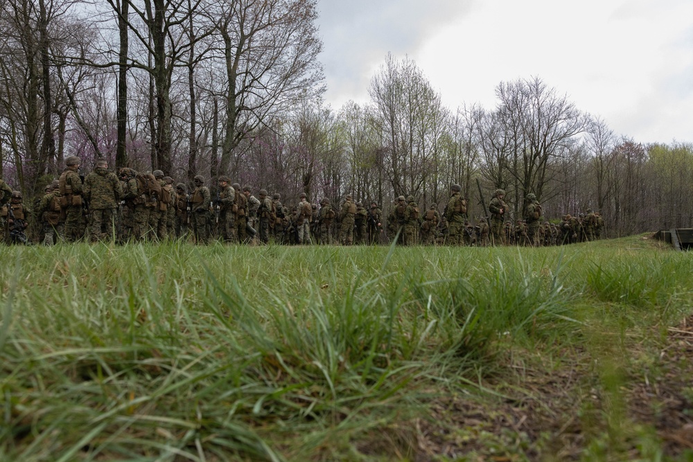 Reserve Marines conduct Mission Rehearsal Exercise for ITX 4-24