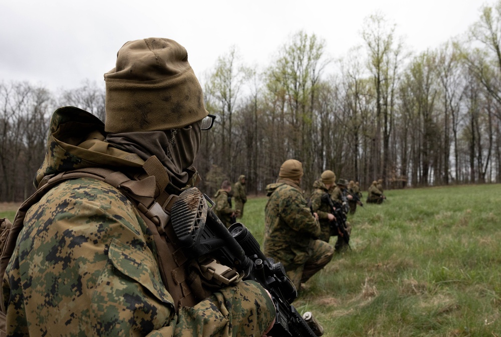 Reserve Marines conduct Mission Rehearsal Exercise for ITX 4-24