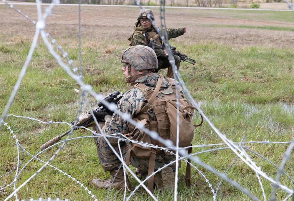 Reserve Marines conduct Mission Rehearsal Exercise for ITX 4-24