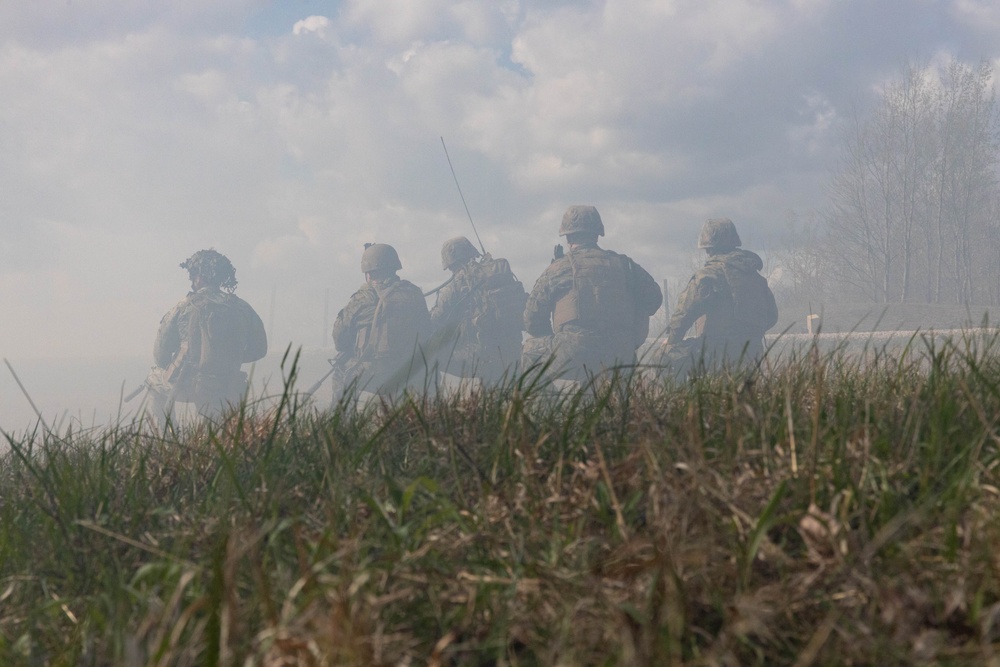 Reserve Marines conduct Mission Rehearsal Exercise for ITX 4-24