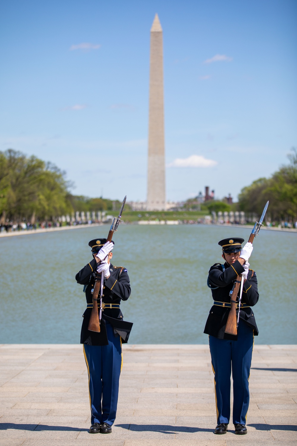 U.S. Army Drill Team Performs in Joint Service Drill Exhibition