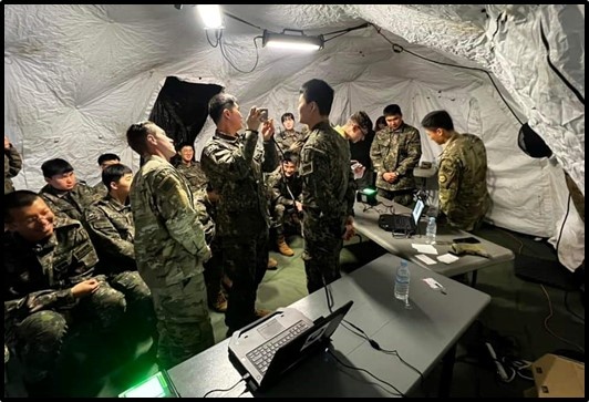 Republic of Korea, U.S. Military Police Train Together on Detention Operations