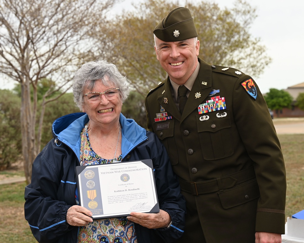 Goodfellow Honors Vietnam Veterans