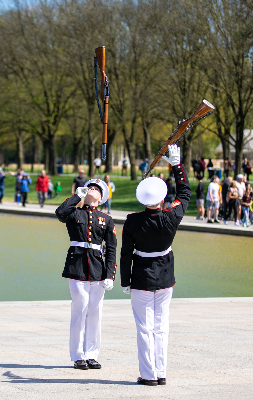 U.S. Marine Corps Silent Drill Platoon Wins JSDE 2024