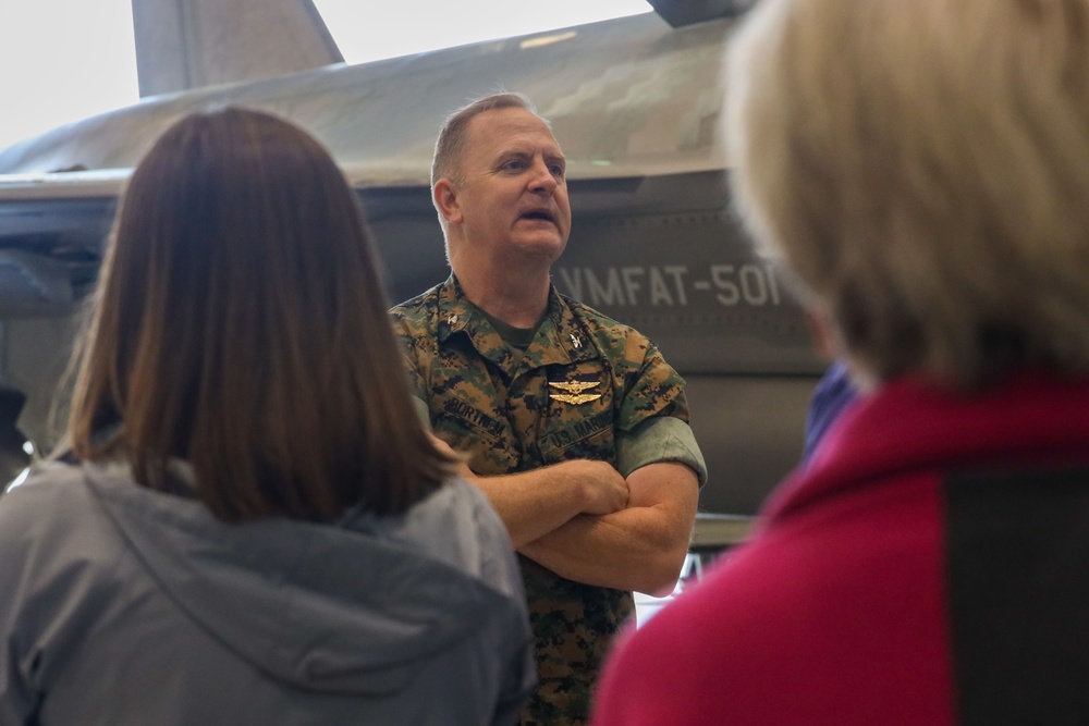 Beaufort Chamber of Commerce tour MCAS Beaufort