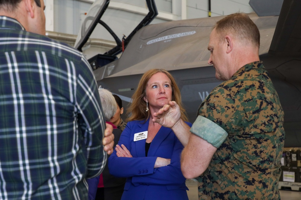 Beaufort Chamber of Commerce tour MCAS Beaufort