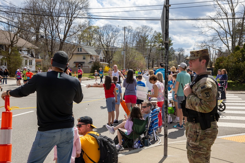 Mass Guard helps provide security during 2024 Boston Marathon