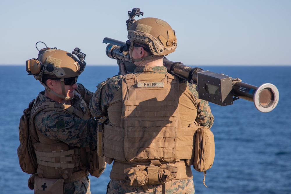 WSP ARG-24th MEU Conducts Counter UAS Training