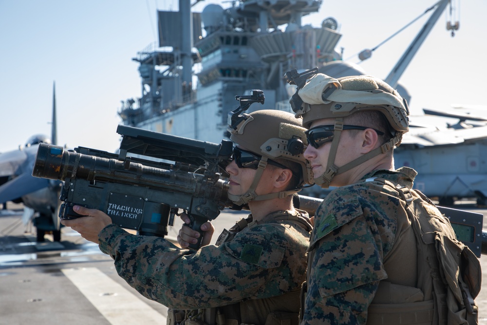 WSP ARG-24th MEU Conducts Counter UAS Training