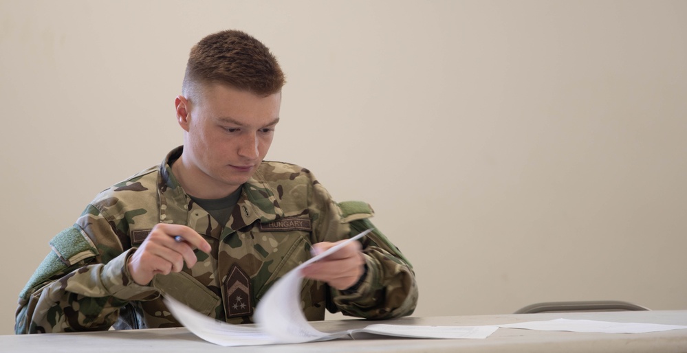 Ohio Army National Guard Soldiers compete alongside Serbian Armed Forces and Hungarian Defense Forces during the 2024 State Best Warrior Challenge competition