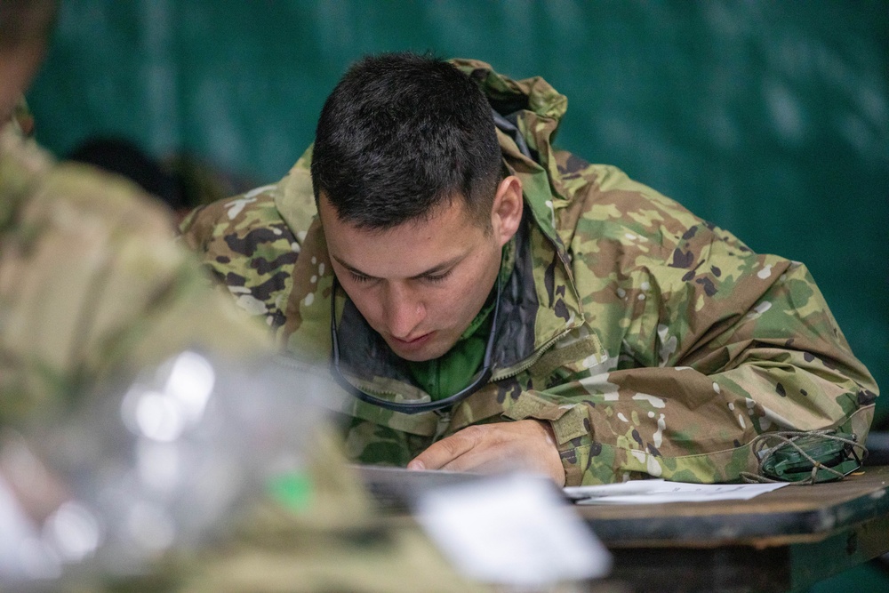 Ohio Army National Guard Soldiers compete alongside Serbian Armed Forces and Hungarian Defense Forces during the 2024 State Best Warrior Challenge competition