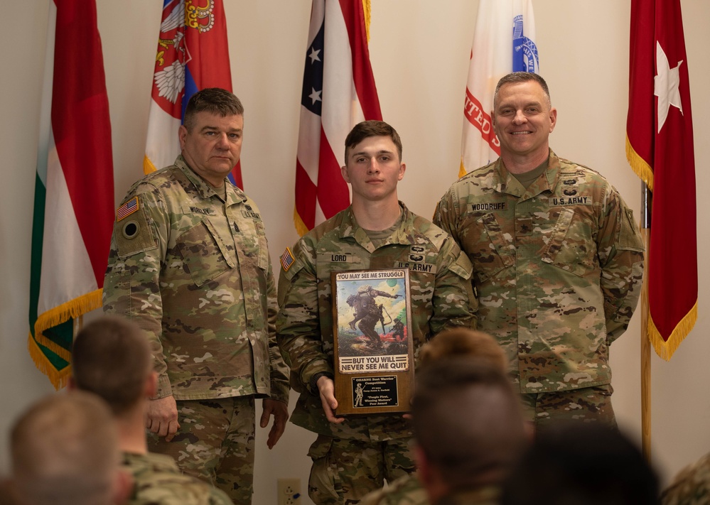 Ohio Army National Guard Soldiers compete alongside Serbian Armed Forces and Hungarian Defense Forces during the 2024 State Best Warrior Challenge competition