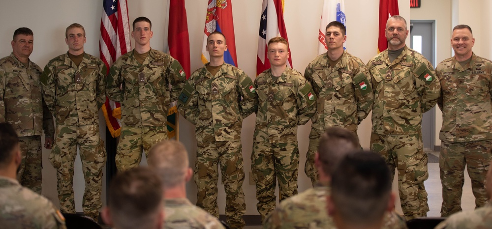 Ohio Army National Guard Soldiers compete alongside Serbian Armed Forces and Hungarian Defense Forces during the 2024 State Best Warrior Challenge competition